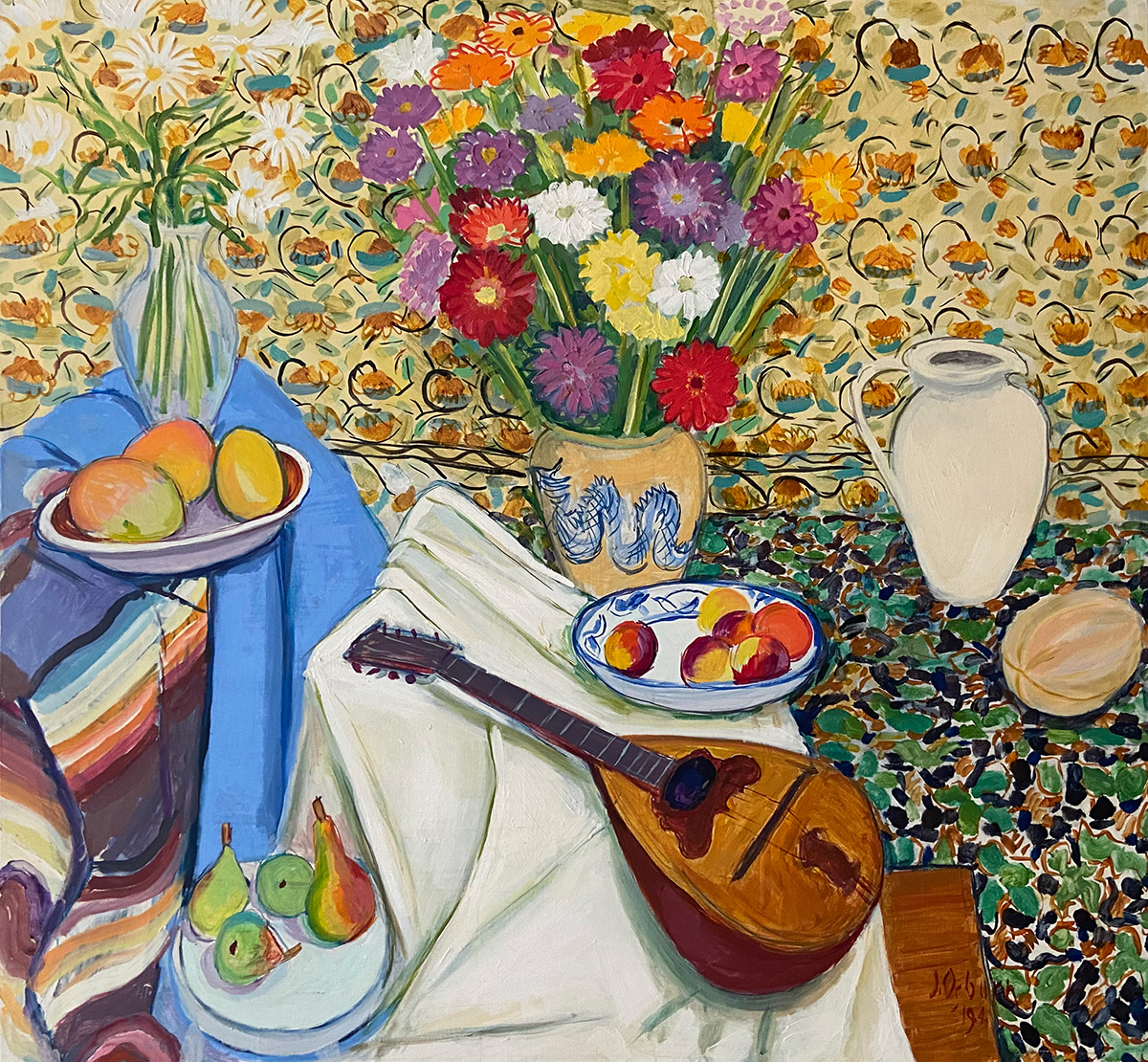 Still Life with Mandolin