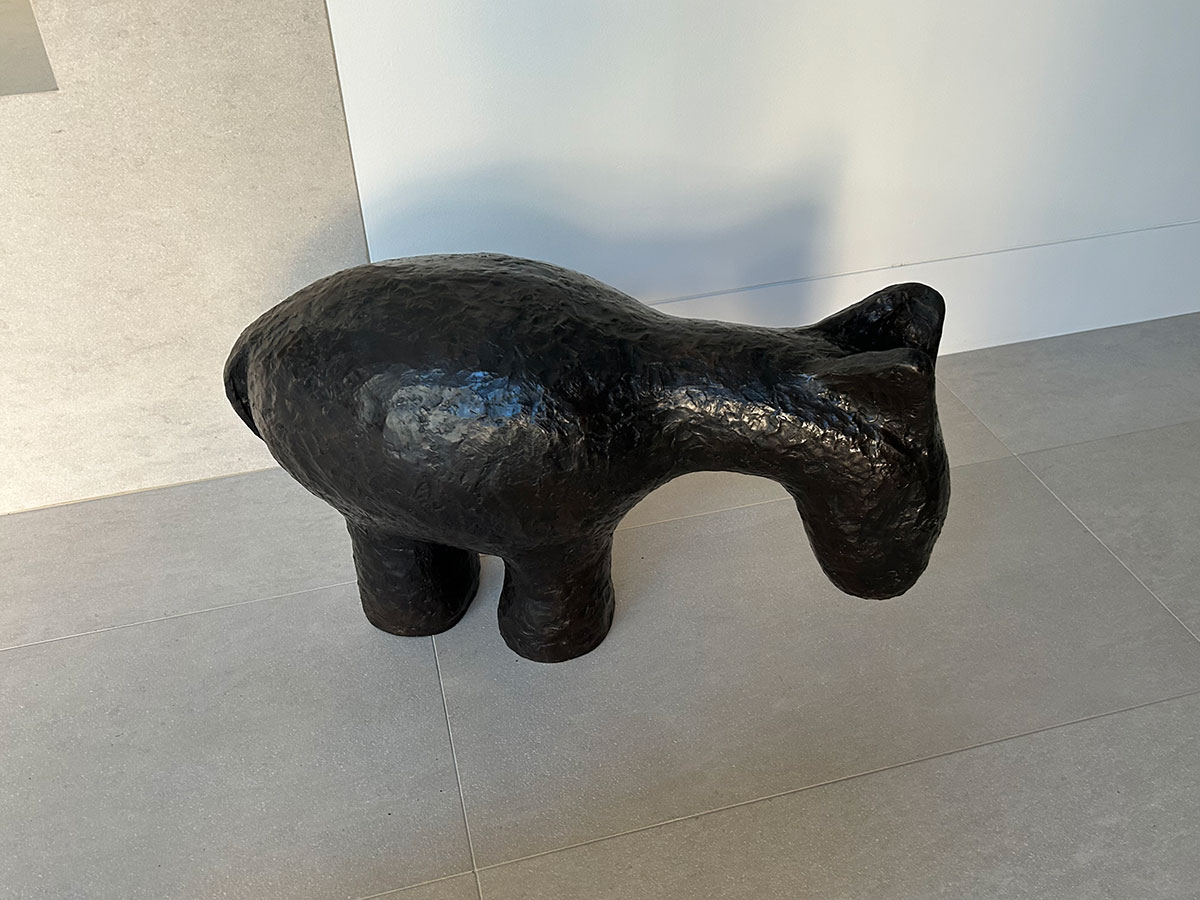 Contemplating his place in humanity