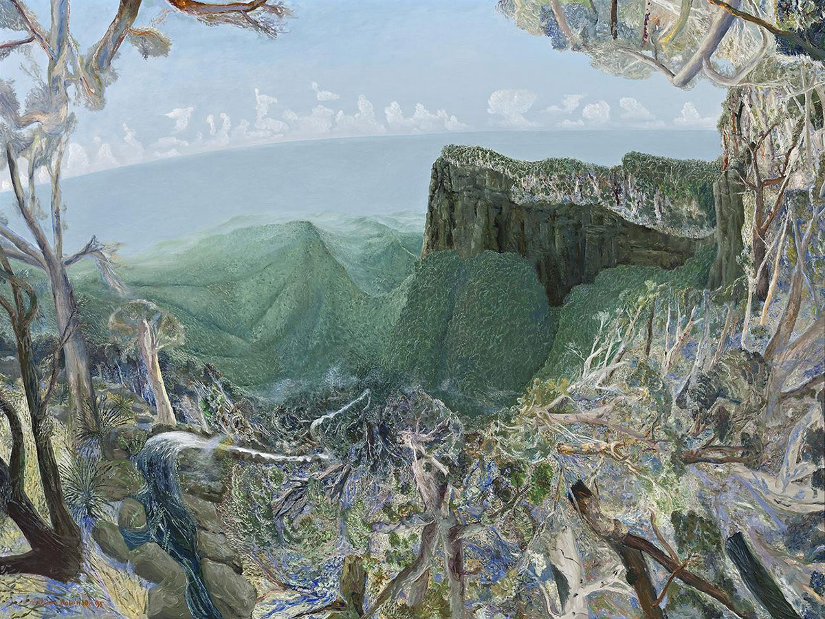 Towards the Sea, from Springbrook